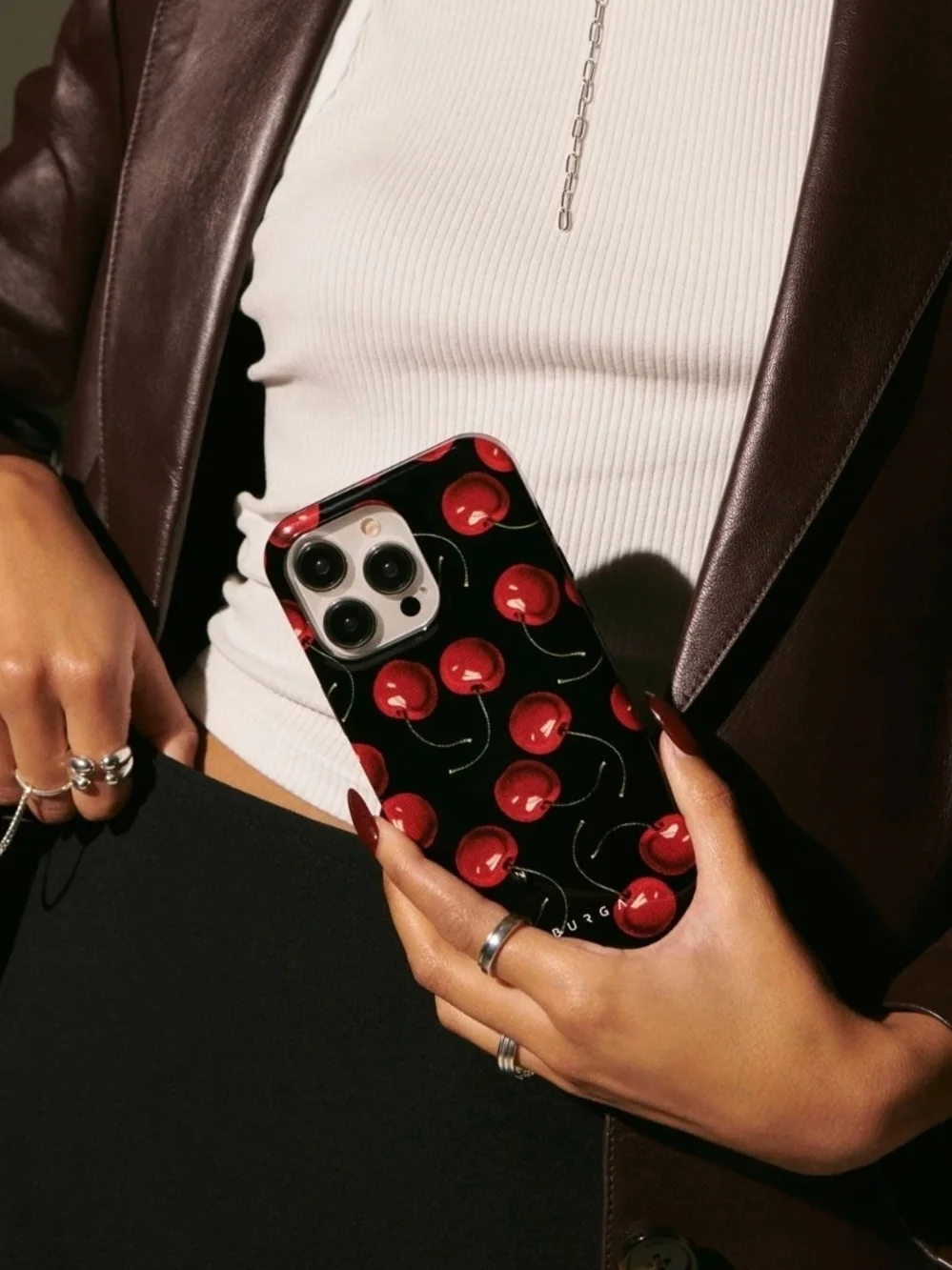 BURGA Cherry/Cherrybomb iPhone 17 Pro Protective Case